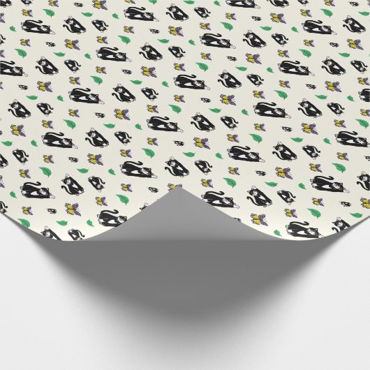 Speelkatten Cadeaupapier (Hoek)