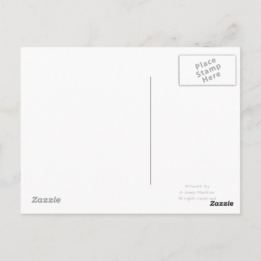 Speelkeuten Briefkaart (Achterkant)