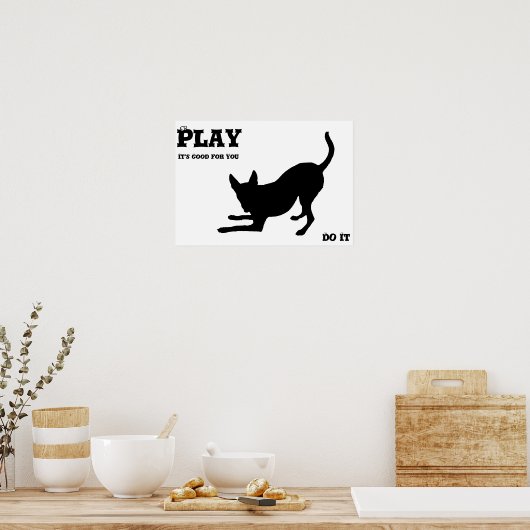 speelknecht poster (Keuken)