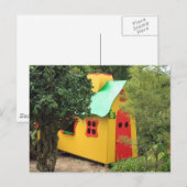 Speelplaats geïnspireerd door Gaudi Briefkaart (Voorkant / Achterkant)
