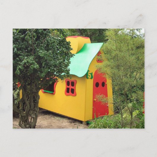 Speelplaats geïnspireerd door Gaudi Briefkaart (Voorkant)