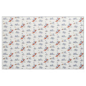 Speelplaats Samoyeds White Stof (Fat Quarter)