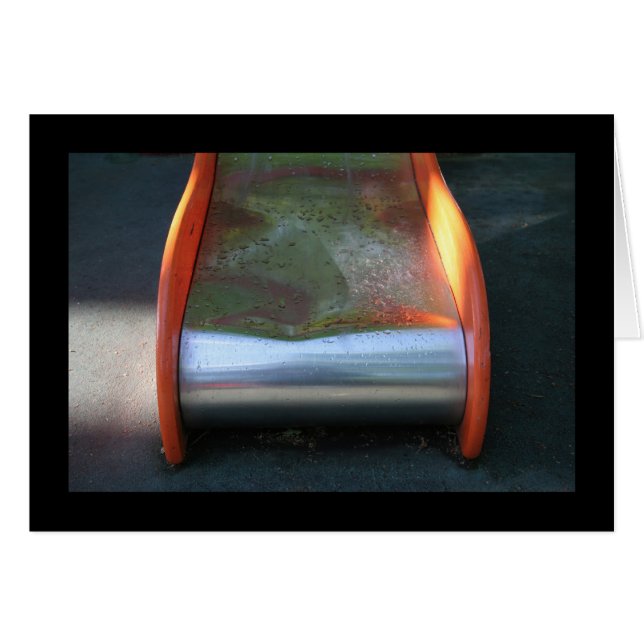 Speelplaats voor kinderen 10 Slide na Kaart in de  (Voorkant Horizontaal)