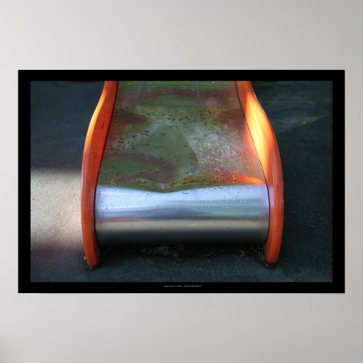 Speelplaats voor kinderen 10 Slide na Poster in de (Voorkant)