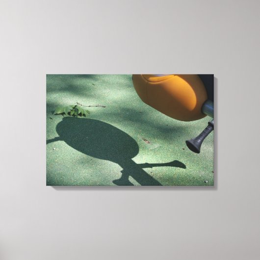 Speelplaats voor kinderen 15 Schaduwtheeter-totter Canvas Afdruk (Voorkant)