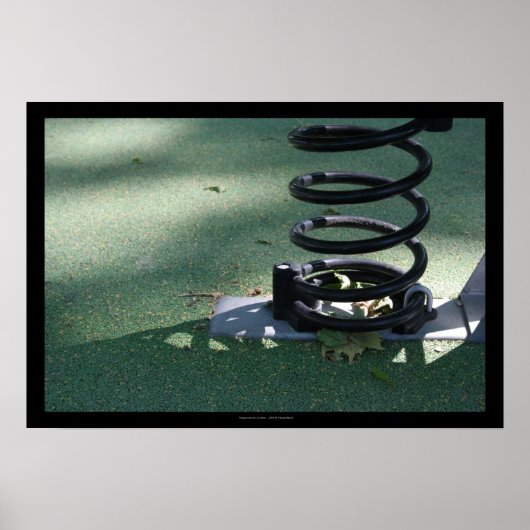 Speelplaats voor kinderen 16 Poster van metaal in (Voorkant)