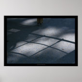 Speelplaats voor kinderen 17 klimmen Netto schaduw Poster (Voorkant)