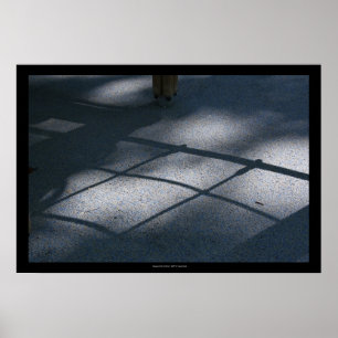 Speelplaats voor kinderen 17 klimmen Netto schaduw Poster