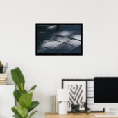 Speelplaats voor kinderen 17 klimmen Netto schaduw Poster (Thuiskantoor)