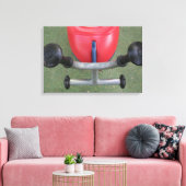 Speelplaats voor kinderen 22 toetercanvas canvas afdruk (Insitu (Woonkamer))