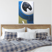 Speelplaats voor kinderen 24 Big Eye canvas Afdruk (Insitu (Slaapkamer))