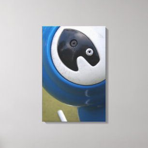Speelplaats voor kinderen 24 Big Eye canvas Afdruk