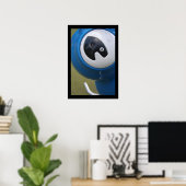 Speelplaats voor kinderen 24 Big Eye poster (Thuiskantoor)