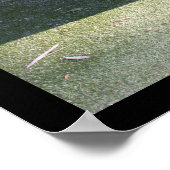 Speelplaats voor kinderen 28 Poster met rode dia (Hoek)