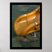 Speelplaats voor kinderen 32 geel Poster (Voorkant)