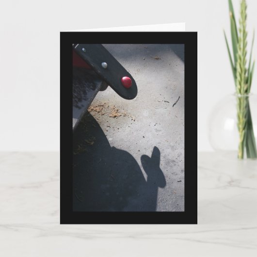 Speelplaats voor kinderen 8 Schaduw Wenskaart Kaart (Voorkant)