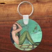 Speelplaats voor zeemeermin sleutelhanger (Voorkant)