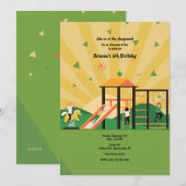 Speelplaats Zonnige Dag Kaart (Voorkant / Achterkant)