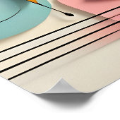 speels Abstract Poster (Hoek)