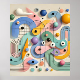 speels Abstract Poster
