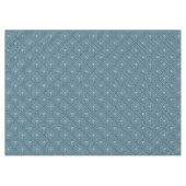 Speels blauw labyrint op elke kleur tafelkleed (Voorkant (Horizontaal))
