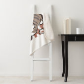 Speels Cat Jump Design - Jump Spint Pun artwork Sherpa Deken (In situ)