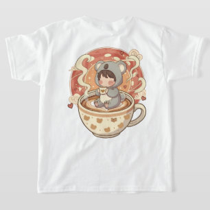 Speels Chibi Koala T-shirt voor Kinderen