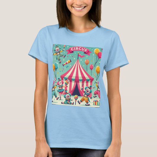 speels circusgenot t-shirt (Voorkant)