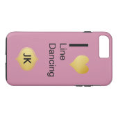 Speels Elegante I Hart Lijn Dansen Case-Mate iPhone Case (Achterkant (Horizontaal))