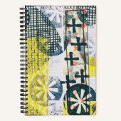 Speels en energetisch spiraal Notitieboek (Voorkant)