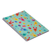 Speels en kleurrijk design Spiral Notitieboek (Rechterzijde)