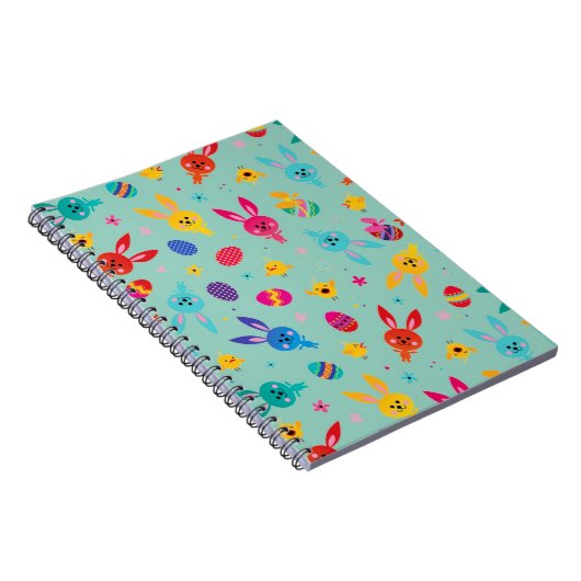 Speels en kleurrijk design Spiral Notitieboek (Rechterzijde)