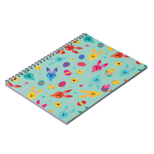 Speels en kleurrijk design Spiral Notitieboek (Linkerzijde)