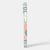 Speels geometrisch doedelpatroon Case-Mate iPhone case (Achterkant / Links)