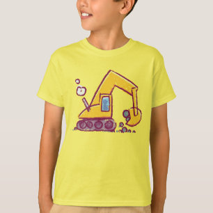 Speels Graafmachine Doodle Design – Geïnspireerd d T-shirt