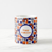 speels Halloween-thema patroon