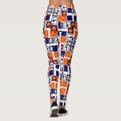speels Halloween-thema patroon Leggings (Achterkant)
