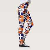 speels Halloween-thema patroon Leggings (Rechts)