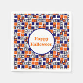 speels Halloween-thema patroon Servet (Voorkant)