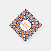 speels Halloween-thema patroon Servet (Hoek)