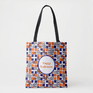speels Halloween-thema patroon Tote Bag
