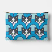 Speels kat cirkel patroon etui (Voorkant)