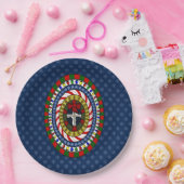 Speels Kerst Papier Bord (Feest)