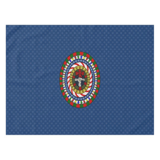 Speels kersttafelkleed tafelkleed