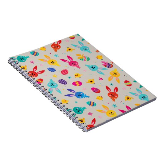Speels & kleurrijk design kinder Spiral Notitieboe Notitieboek (Rechterzijde)