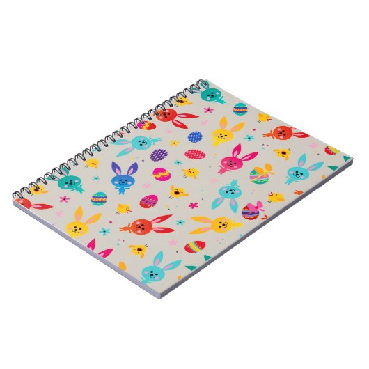 Speels & kleurrijk design kinder Spiral Notitieboe Notitieboek (Linkerzijde)