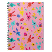 Speels & kleurrijk ontwerp kids Spiral Notebook Notitieboek (Voorkant)