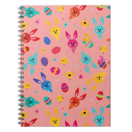 Speels & kleurrijk ontwerp kids Spiral Notebook Notitieboek