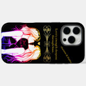 Speels moment met een liefdesthema voor vrouwen Case-Mate iPhone case (Achterkant (horizontaal))