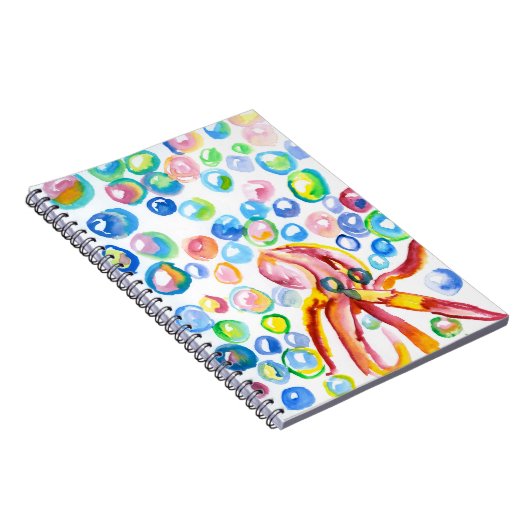 Speels Octopus notitieboek (Rechterzijde)